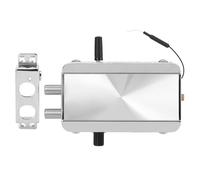 Xixian Serrure de Porte Intelligente Télécommande Antivol Alliage de Zinc | Corps en acier inoxydable, déverrouillage manuel intérieur, portes de maison, conception de mécanisme de verrouillage