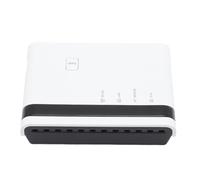 Xixian Serveur d'impression avec Partage de Pont LAN 10/100 Mbps, Prise en Charge de 4 Imprimantes, Configuration Facile, Multimode, Serveur d'impression Réseau USB 2.0 pour 7 8 10 11 (Prise UE)