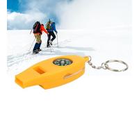 Xixian Sifflet Boussole Thermomètre Loupe 4 en 1 pour Randonnée