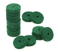 Xixian Tampon Rond en Feutre de Laine Pure Verte pour Clés, Outil de | Joint en laine douce pour niveler et accorder les touches de piano, s\'adapte aux instruments à queue ou droits standards,