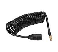 Xixian Tuyau de Pompe à Pneus Automatique, 9,84 Pieds PS20 Tube D'extension de L'inflatrice de Bouchon Femelle, Tuyau de Pompe à Air de Voiture pour le Vélo de Moto de Voiture, en
