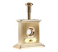 XIXIDIAN Coupe-Cigare, Guillotine de cigares en Acier Inoxydable Portable, Cadeau for Hommes (Color : Gold)
