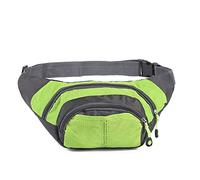 XIXIDIAN Sac banane avec bandoulière pour téléphone portable, portefeuille, cadeau pour le jour, vert une, 35*14*7CM