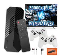 XIXIMENG T3 Max 2026 Game Stick 4K Console retrogaming 30000+ Jeux 14 émulateurs Console de Jeux,Android 10,WiFi 2,4G+5G Console Portable avec Manettes sans Fil,Plug and Play Console Retro pour TV