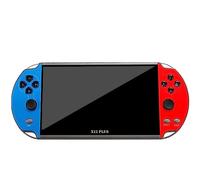 XIXIMENG X12 Plus 7 pouces Manette de jeu portable Double Joystick Spupport Sortie AV Carte TF intégrée 10 000 + console de jeux vidéo