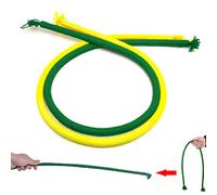 XiXiRan Corde Magique Portable*2, Corde pour Tour de Magie pour Enfant, Corde Indienne pour Tour de Magie, Jouets de Tours de Magie Portables, Accessoires de Magicien, Jouets Magiques, Jaune/Vert