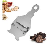 XiXiRan Trancheuse à Fromage Truffe, en Acier Inoxydable, Râpe à Chocolat, Trancheuse, Lame Réglable Et Tranchante, Coupe-Légumes, Ail avec Trou De Suspension pour La Préparation des Aliments.