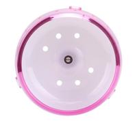 XIXIYAN Plastique Super Silent Roller Exercice Jouet Roue Courante pour Petits Animaux Hamster Cochon d'Inde Chinchilla (Rose)