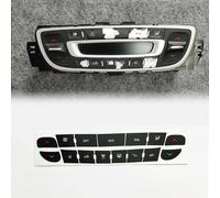 XIXIYAN pour Megane/Master/Scenic III AC Button Autocollant de Bouton de Climatisation de Voiture Autocollant de Réparation de Bouton Autocollants Bouton Réparation Panneau