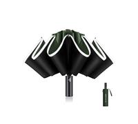 XIXVON Parapluie Pro | Parapluie Inversé, Protection UV 50+ à 99%, Bande De SéCurité RéFléChissante, RéSistant Au Vent, Portable, Automatique, Pliant