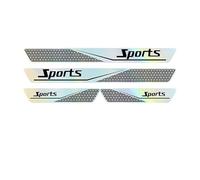 XIYUANFA 4 Pièces Protection Seuil Porte Voiture pour Chery JAECOO 7 J7 2023 2024 2025, Autocollant Plinthes Porte Voiture Entrer dans Garde Plaques Résistant Aux Rayures,D