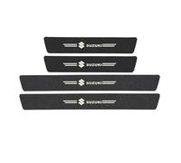 XIYUANFA 4 Pièces Protection Seuil Porte Voiture pour Suzuki XL6 2019-2022, Voiture Bande Seuil Fibre Carbone Films Protection Protecteur Auto Adhésif pour Peinture,A