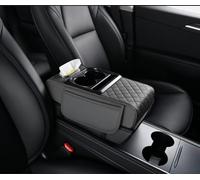 XIYUANFA Coussin Accoudoir Voiture pour UDI A4 B8 Avant 2008-2015 & S4/RS4 (5-Türer, Kombi), Housse de Coussin pour Console Centrale de Voiture Coussin D'accoudoir Voiture en Cuir,C