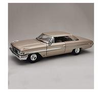 XIYUEYING 1/18 pour 1964 Ford 500XL Adulte Classique Objets De Collection Métal Moulé sous Pression Modèle De Voiture Décorations(Or)