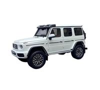 XIYUEYING 1:18 pour Benz G63 4X4 Modèle 2022 Modèle De Voiture en Alliage Mercedes-Benz Envoyer À Un Ami Cadeau du Nouvel an(White)
