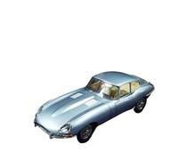 XIYUEYING 1:18 pour Jaguar E Type Coupé Jaguar 60th Anniversaire Modèle De Voiture Classique Collection D'affichage Statique(Gray)