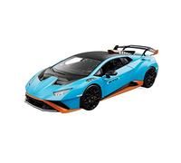 XIYUEYING 1 18 pour Lamborghini Huracan STO Voiture de Sport en Alliage moulé sous Pression modèle Son et lumière Tirer vers l'arrière Jouet