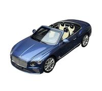XIYUEYING 1:18 pour Le Modèle De Voiture Bentley Continental GT 2018 Envoyer À Un Ami Collection De Vacances Statique À Toit Ouvert(Bleu)