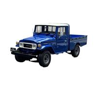 XIYUEYING 1:18 pour Toyota Land Cruiser LC40 Pick-up Land Cruiser Véhicule Tout-Terrain Modèle De Voiture Collection D'affichage Statique(Bleu)