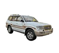XIYUEYING 1:18 pour Toyota LC100 Land Cruiser Modèle De Véhicule Tout-Terrain Modèle De Voiture Collection D'affichage Statique(White)