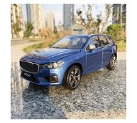 XIYUEYING 1/18 pour Volvo Tout Nouveau XC60 Métal Moulé sous Pression Modèle De Voiture Objets De Collection Artisanat Décoration(Bleu)