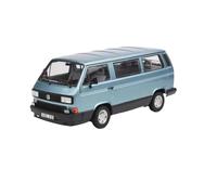 XIYUEYING 1 18 pour VW Multivan T3 Van Métal Voiture Classique Modèle Nostalgique Alliage N'ouvre Pas Les Portes Jouet De Collection