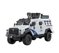 XIYUEYING 1 24 Fo Ford F550 Modifié Voiture Émeute Alliage Sabre-Dents Armée Voiture Modèle Décoration Jouets Cadeau Décoré Bureau 24CM Collection Souvenir Hommes Garçons(White)