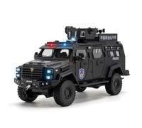 XIYUEYING 1 24 Fo Ford F550 Modifié Voiture Émeute Alliage Sabre-Dents Armée Voiture Modèle Décoration Jouets Cadeau Décoré Bureau 24CM Collection Souvenir Hommes Garçons(Noir)