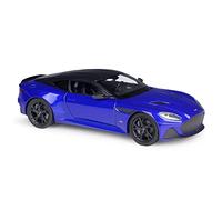XIYUEYING 1 24 pour Aston Martin DBS Superleggera Voiture de Sport Alliage moulé sous Pression réplique modèle Ornements de Voiture(Bleu)