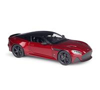XIYUEYING 1 24 pour Aston Martin DBS Superleggera Voiture de Sport Alliage moulé sous Pression réplique modèle Ornements de Voiture(Rouge)
