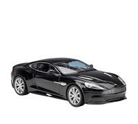 XIYUEYING 1 24 pour Aston Martin Vanquish Voiture de Sport métal Moulage sous Pression modèle Voiture Miniature Voiture Ornements(Noir)