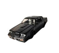 XIYUEYING 1:24 pour Buick Grand National F&F 1987 Modèle De Voiture Moulé sous Pression Miniature Collection Statique Affiche des Ornements