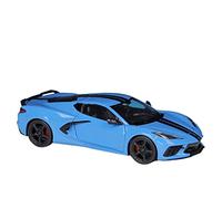 XIYUEYING 1 24 pour Chevrolet Corvette Stingray coupé 2020 Alliage Moulage sous Pression modèle de Voiture réplique Jouet(Bleu)