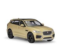 XIYUEYING 1 24 pour Jaguar f-Pace SUV métal Fini modèle de Voiture Moulage sous Pression réplique décoration(Or)