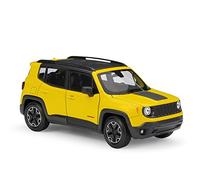 XIYUEYING 1 24 pour Jeep Renegade Trailhawk SUV véhicule Tout-Terrain en Alliage moulé sous Pression modèle de Voiture réplique(Yellow)