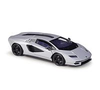 XIYUEYING 1 24 pour Lamborghini Countach LPI 800-4 Supercar Alliage réplique Voiture moulé sous Pression modèle Voiture finie(Argent)