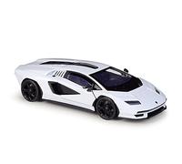 XIYUEYING 1 24 pour Lamborghini Countach LPI 800-4 Supercar Alliage réplique Voiture moulé sous Pression modèle Voiture finie(White)