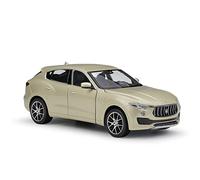 XIYUEYING 1 24 pour Maserati Levante SUV véhicule Tout-Terrain en métal moulé sous Pression modèle Voiture Miniature Jouet(Metallic)