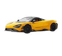 XIYUEYING 1:24 pour Mclaren 765LT Supercar moulé sous Pression véhicule métal échelle modèle Voiture Jouet Voiture décoration(Yellow)