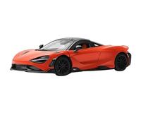 XIYUEYING 1:24 pour Mclaren 765LT Supercar moulé sous Pression véhicule métal échelle modèle Voiture Jouet Voiture décoration(Rouge)