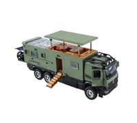 XIYUEYING 1:24 pour Nomadism F Tout-Terrain RV Voiture Collective Miniature Son Et Lumière en Alliage Moulé sous Pression Jouets Modèle De Voiture(Vert)
