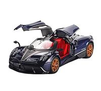 XIYUEYING 1 24 pour Pagani Huayra Dinastia Voiture de Sport modifiée Alliage Moulage sous Pression modèle Son et lumière(Noir)