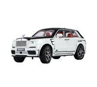 XIYUEYING 1:24 pour RRCullinan SUV en Alliage De Zinc Tirer des Voitures Jouets Moulées sous Pression avec Son Et Lumière pour Enfants Garçon(White)