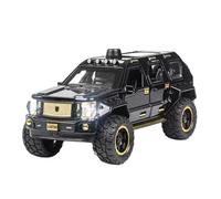 XIYUEYING 1:24 pour Voiture G.Patton avec Modèle Acousto-Optique Modèle De Voiture en Alliage Retirer Jouet pour Enfants À Collectionner(Noir)