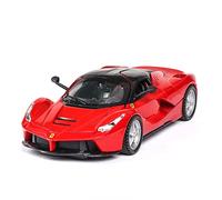 XIYUEYING 1 32 pour Ferrari LaFerrari Alliage Moulage sous Pression modèle de Voiture Son et lumière Retirer Jouet Trois Ouvert(Rouge)
