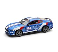 XIYUEYING 1:34 pour Ford Mustang GT 2018 Muscle Car Alliage Moulé sous Pression Modèle De Voiture Son Et Lumière Pull Back Toy