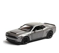 XIYUEYING 1 36 pour Dodge Challenger SRT démon Voiture de Sport Alliage Moulage sous Pression modèle Retirer Jouet(Noir)