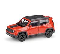 XIYUEYING 1 36 pour Jeep Renegade SUV véhicule Tout-Terrain en Alliage Voiture moulé sous Pression modèle Porte de Peut être Ouvert(Orange)