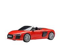 XIYUEYING 1:43 Adapté pour Audi R8 V10 2017 Boutique Voiture Sport Décapotable Rouge Collection Modèles Moulés Pression Alliage
