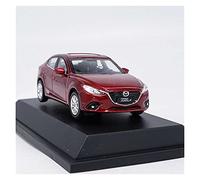 XIYUEYING 1:43 Adapté pour Mazda Axela Rouge Alliage Voiture Privée Moulé sous Pression Modèle Voiture Collection Affichage Cadeau